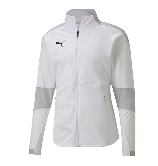 PUMA Final Sideline Jacket White Gray Violet DirectHub Retail Site