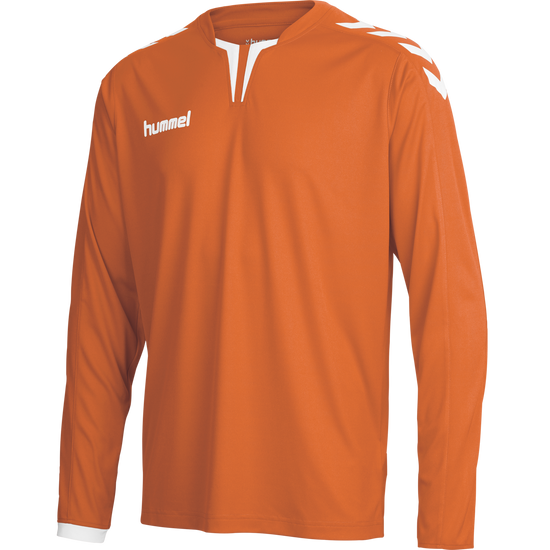 Hummel Core L/S Poly Jersey - Tangerine PR