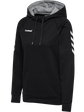 Hummel GO Cotton Hoodie Womens - Black